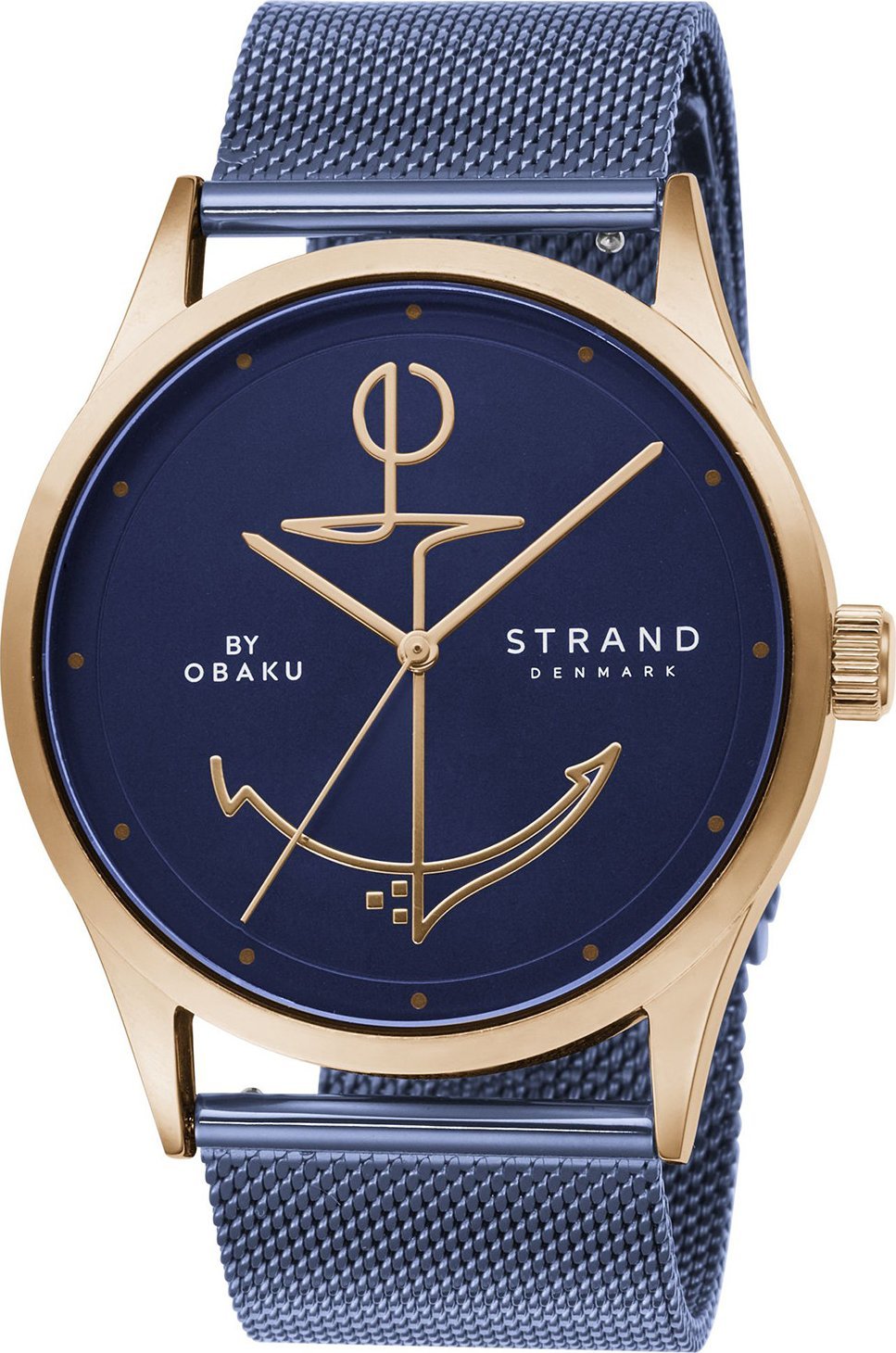 Zegarek Strand Zegarek męski Strand S720GXVLML-DN niebieski