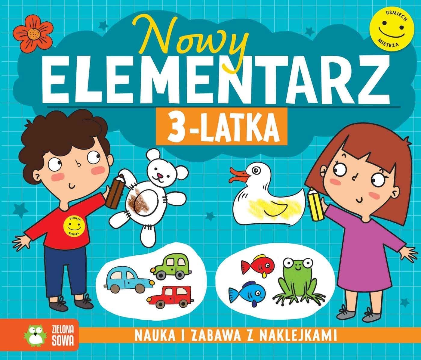 Zielona Sowa Nowy elementarz 3-latka NW 93509