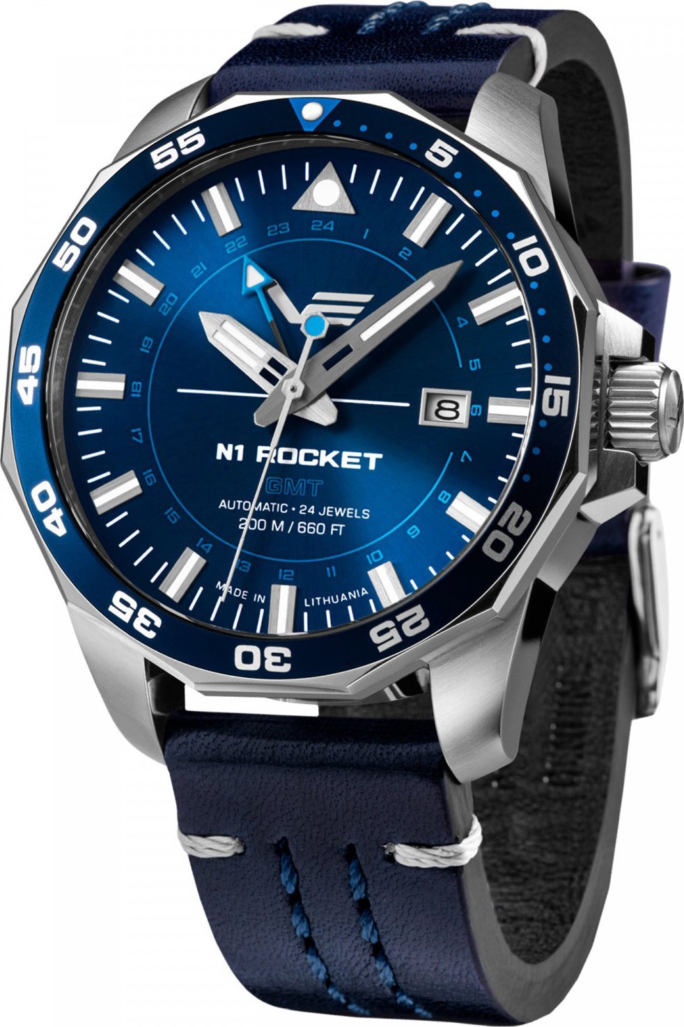 Zegarek Vostok Europe Zegarek męski Vostok Europe NH34-225A712 niebieski