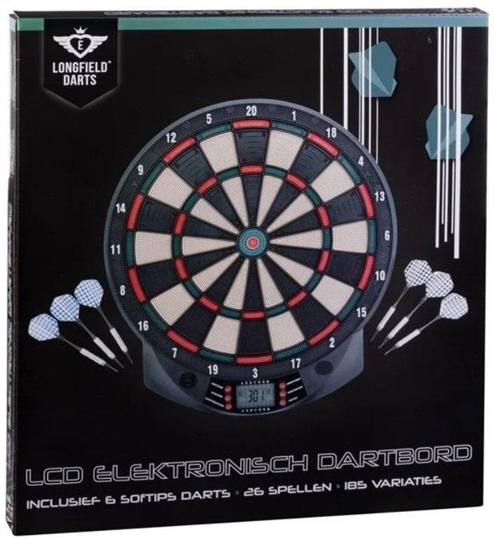 Dart elektroniczny z rzutkami 6szt