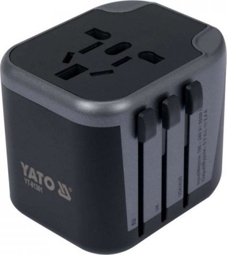 Yato Adapter podóżny UNIW. 2XUSB 12W