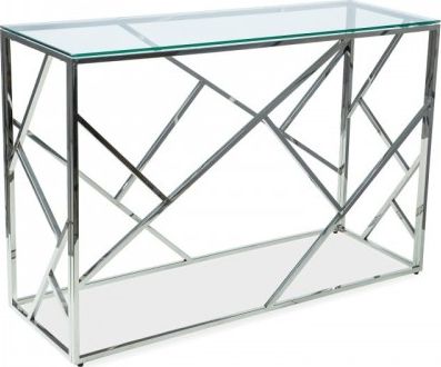 Signal KONSOLKA ESCADA C TRANSPARENTNY/SREBRNY 120X40