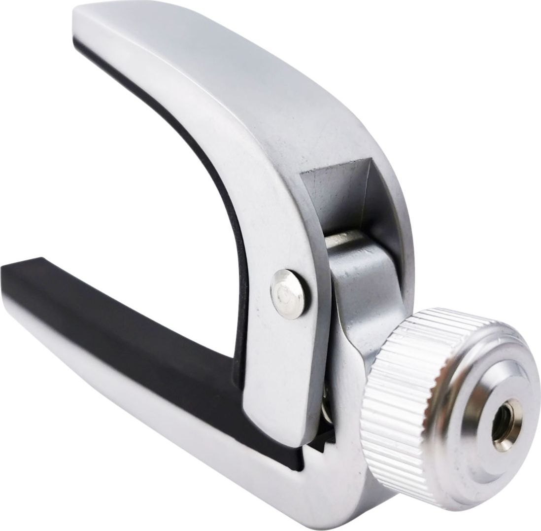 Mozos Capo Kapodaster do gitary metalowy srebrny