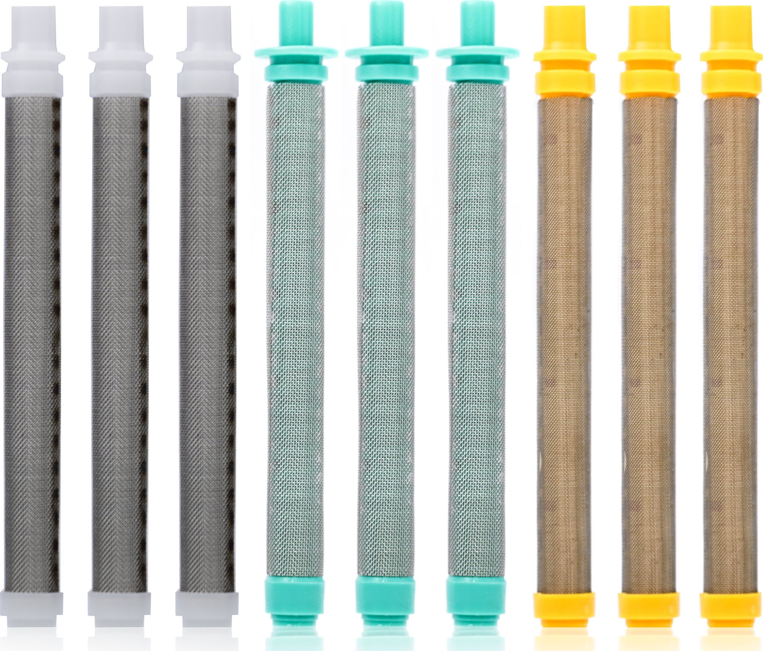 Rosfix 9X FILTR PALUSZKOWY 30 60 100 MESH DO AGREGATU PISTOLET MALARSKI AGREGAT XL