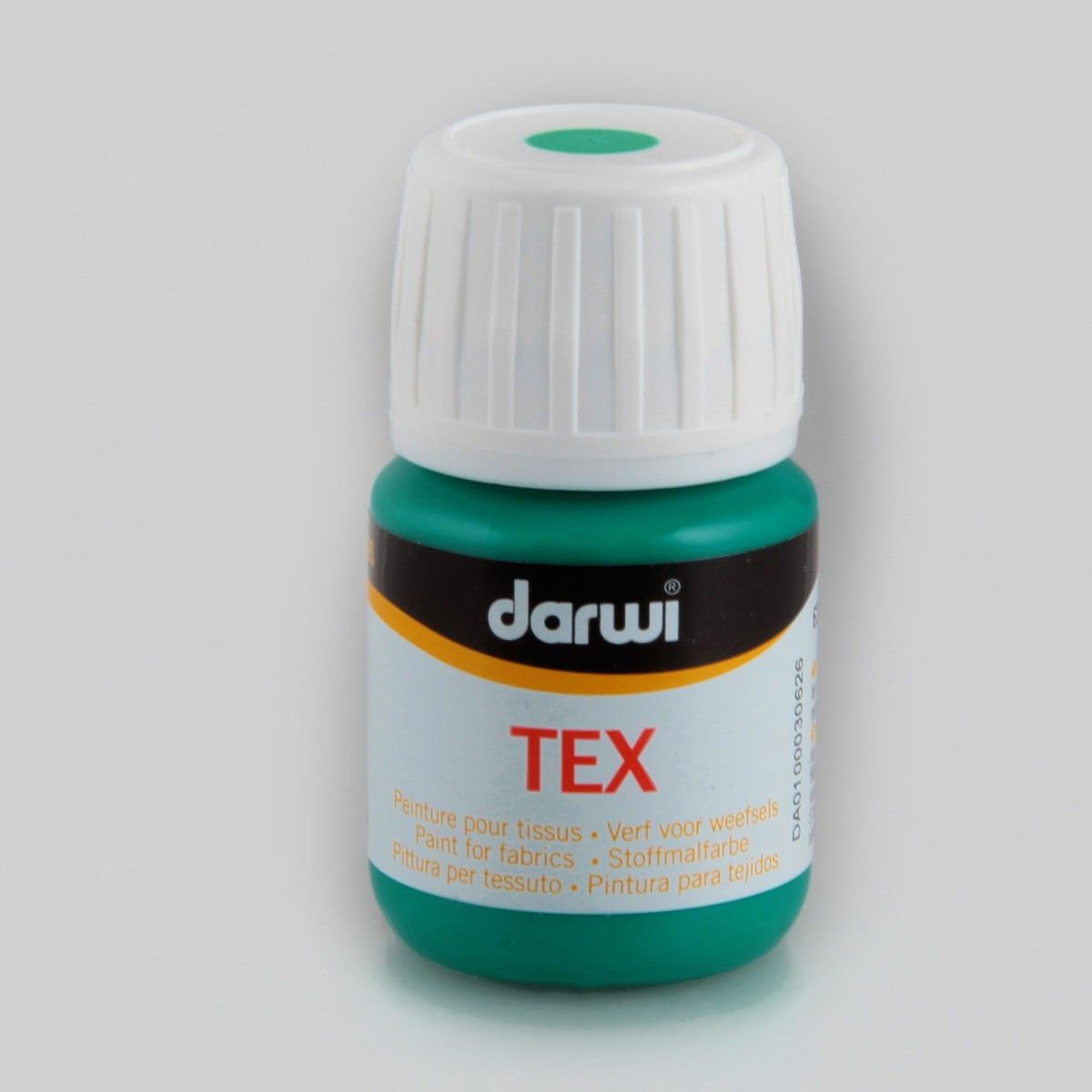 The Clay and Paint Factory Farba do Tkanin 30 ml Ciemno Zielona