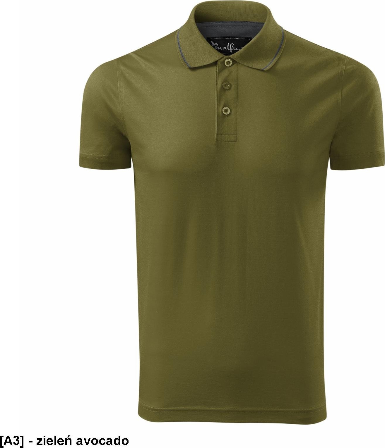 MALFINI Grand 259 - ADLER - Koszulka polo męska, 160 g/m, 100% bawełna, - zieleń avocado XL