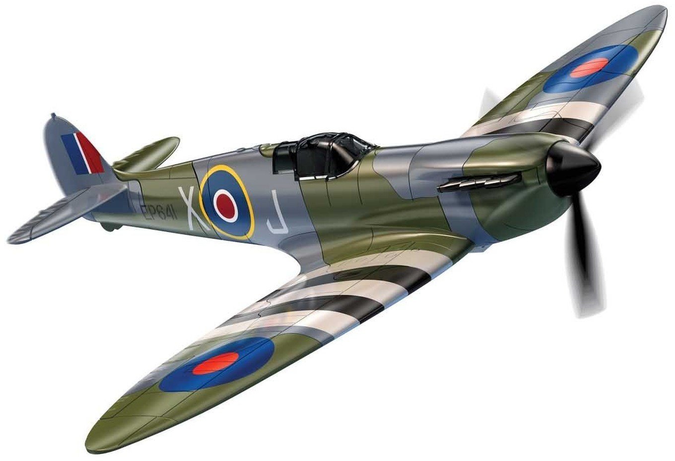 Airfix QUICKBUILD D-Day Spitfire