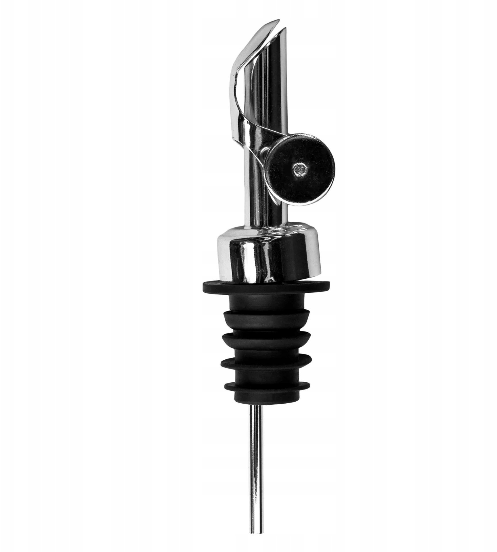 Nalewak do butelki na oliwę, srebrny