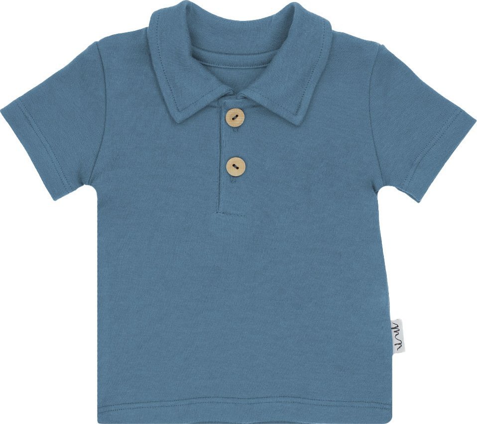 Bluzka koszulka bawełna z krótkim rękawem dla chłopca polo Nicol Eddy 74