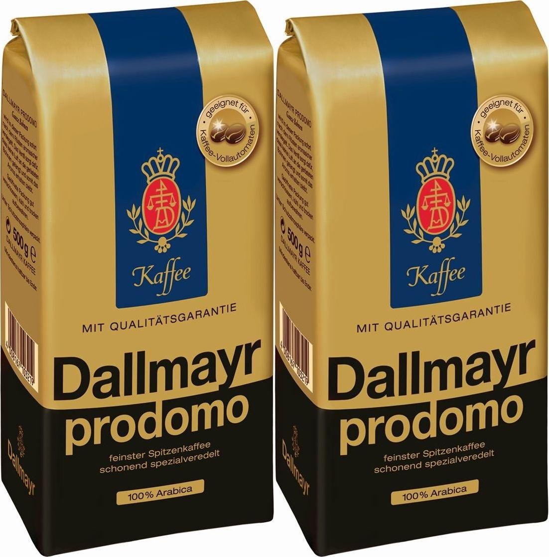 Kawa ziarnista Dallmayr 2x Prodomo 500 g