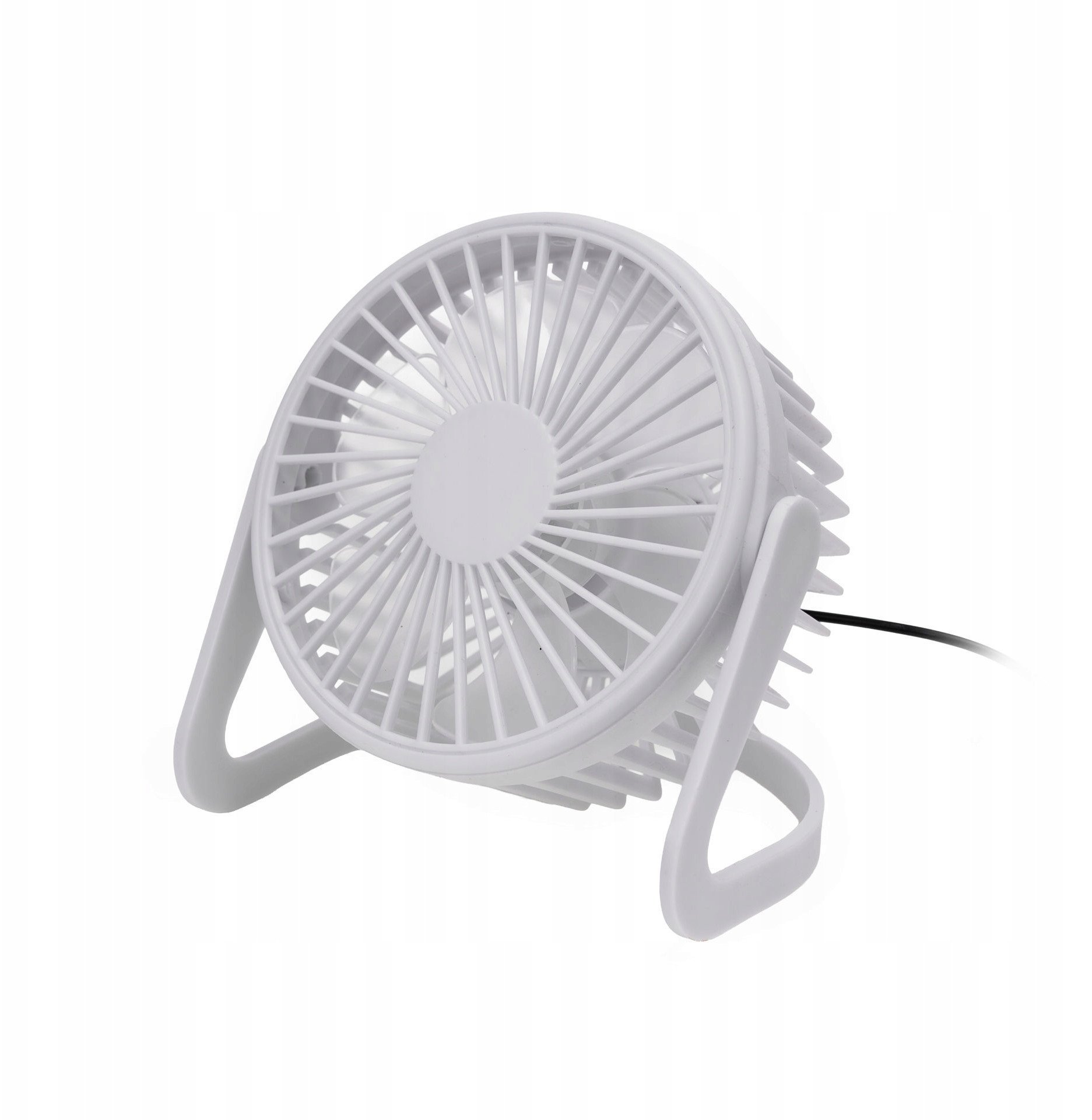 PLATINET TABLE FAN WENTYLATOR USB WHITE [46173]