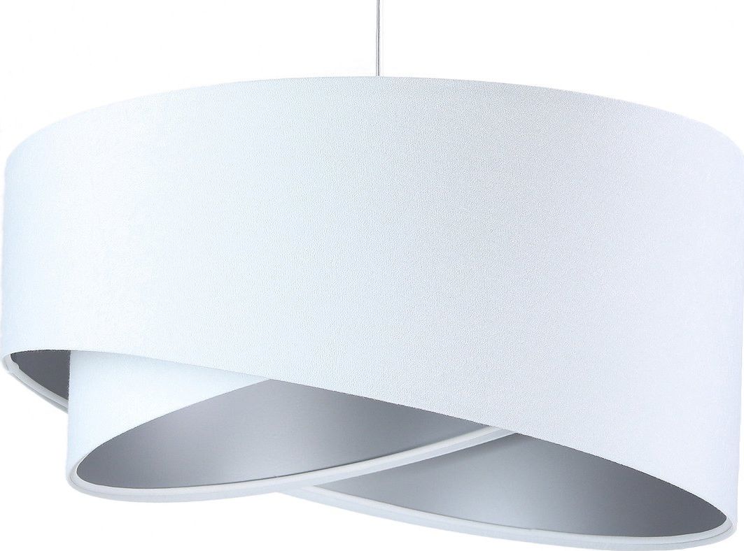 Lampa wisząca BPS KONCEPT Lampa wisząca GEMSTONE biała/srebrna