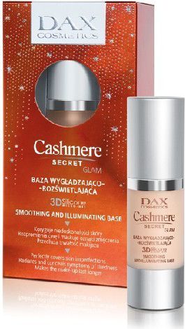 DAX Cashmere Secret Baza Glam wygładzająco rozświetlająca 30 ml