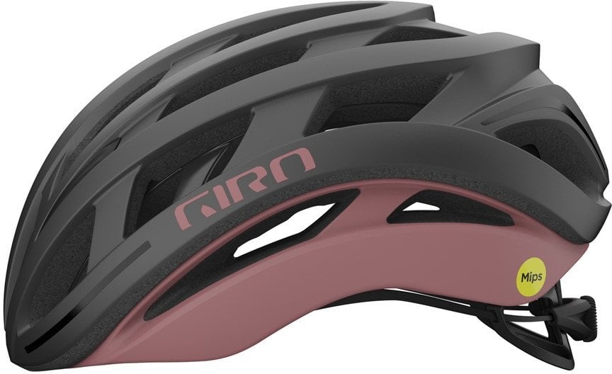 Kask szosowy GIRO HELIOS SPHERICAL MIPS metallic coal dusty rose roz. L (59-63 cm) (NEW 2025)