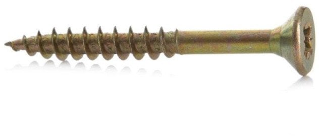CHIPBOARD SCREW 4.5X40/24 YELLOW ZP(400)