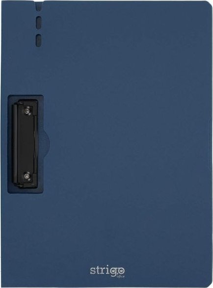 Deska z klipem bocznym A4 STRIGO granatowa