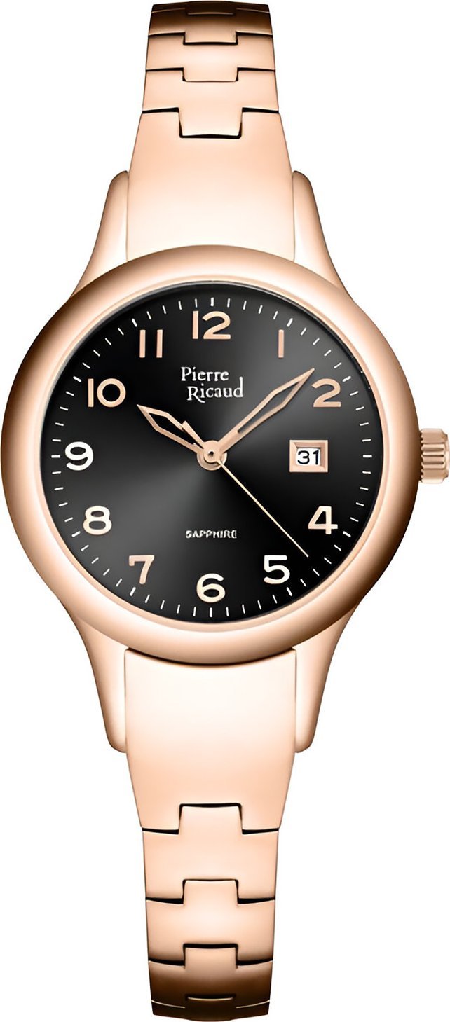 Zegarek Pierre Ricaud Zegarek damski Pierre Ricaud P23008.9124Q różowe złoto