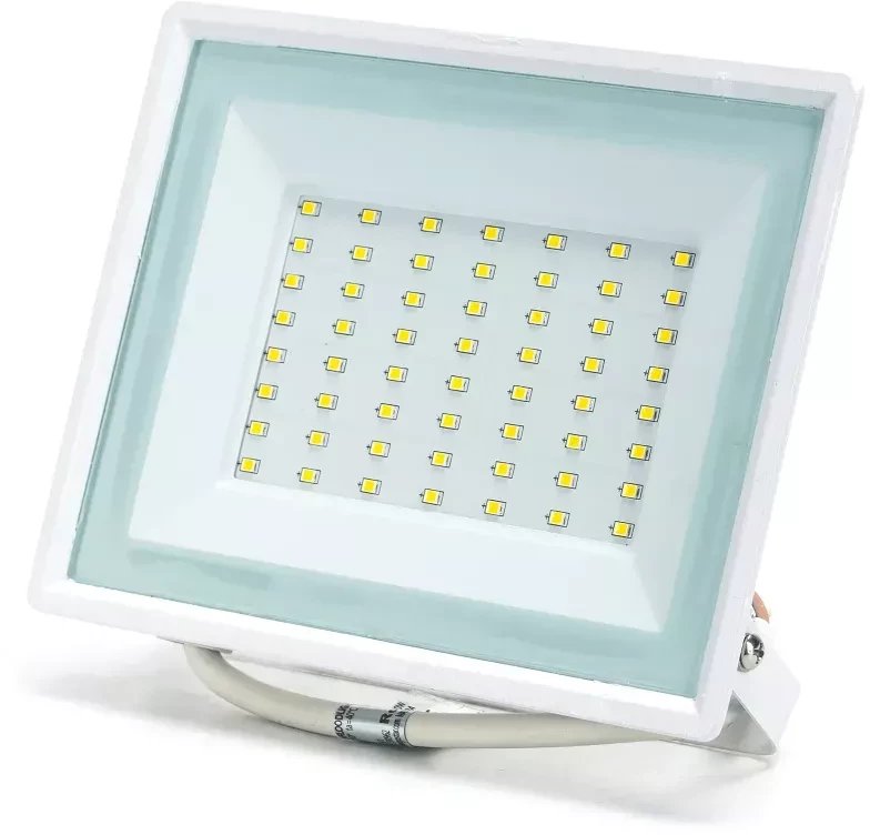 Naświetlacz 50W 4000K halogen biały neutralny LED typ SLIM 4300lm