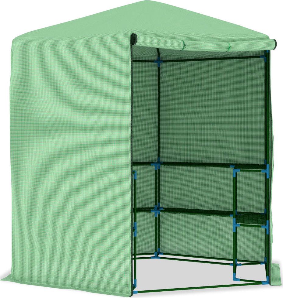 vidaXL Szklarnia 227 cm x 227 cm x 223 cm (48166)