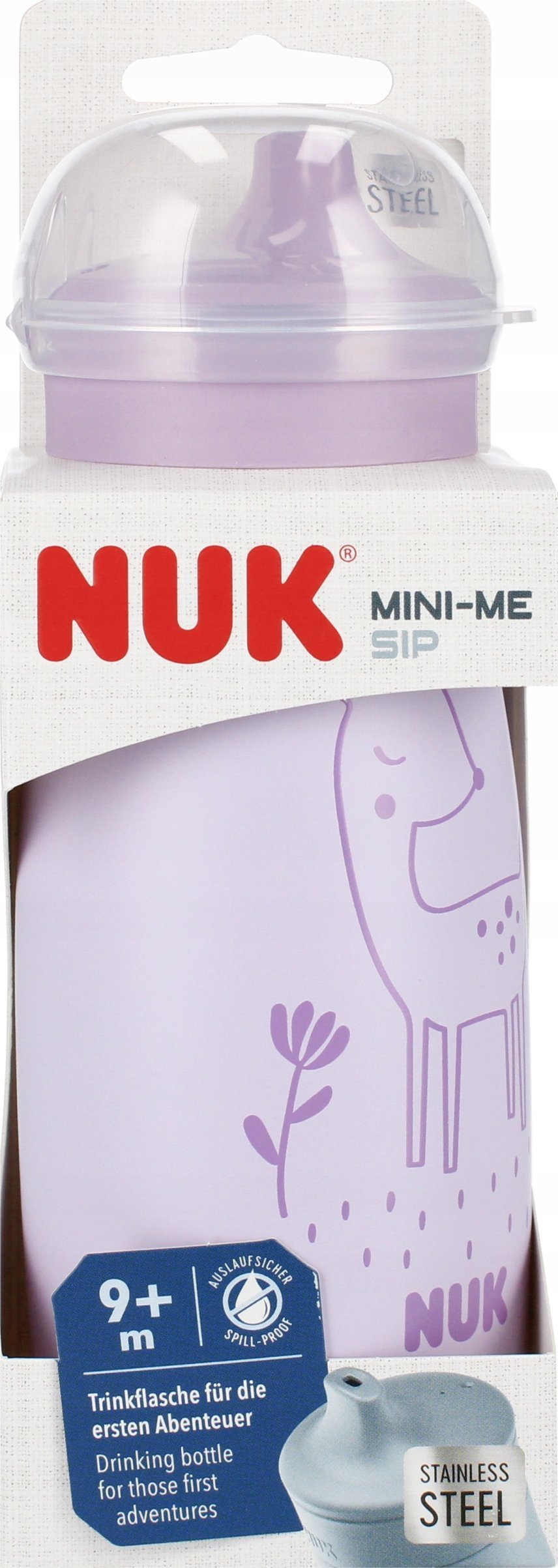 NUK NUK KUBEK 300ML MINI-ME 9M FIOLET 10255689 1/6