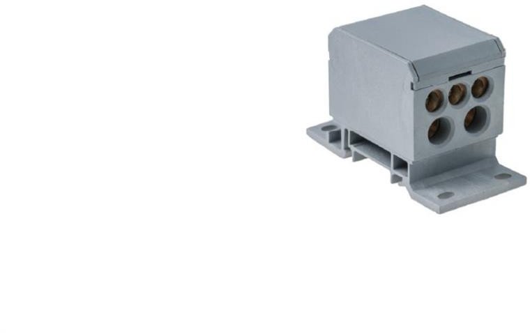 Blok rozdzielczy 160A 1P 2x2,5-50/4x2,5-16 3x2,5-25/SZ E.4090/SZ