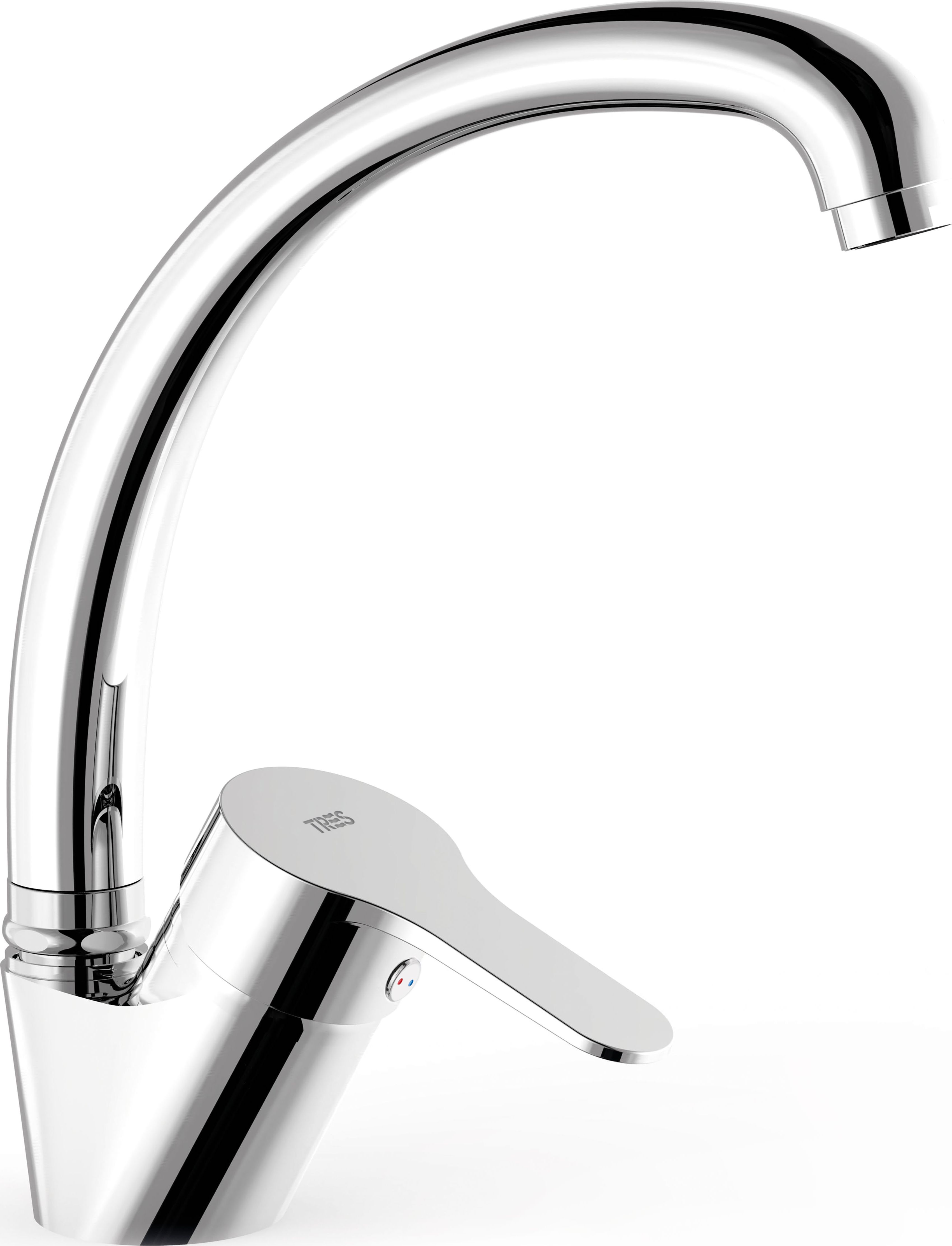 Bateria kuchenna Tres stojąca chrom (21544101)