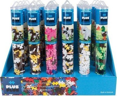 Plus Plus PLUS-PLUS DISPLAY TUBY FARMA - 24 TUBY