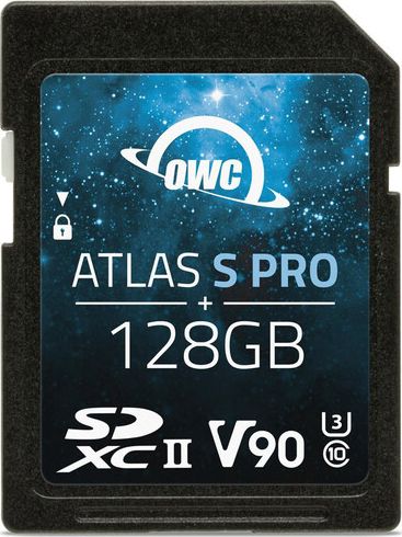 Karta OWC Atlas S Pro SDXC 128 GB Class 10 UHS-II/U3 V90 (OWCSDV90P0128)
