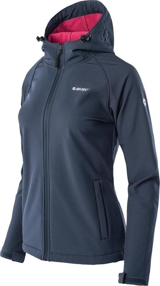 Hi-TEXT Damska kurtka softshell Hi-Tec Lady Neti granatowa rozmiar S