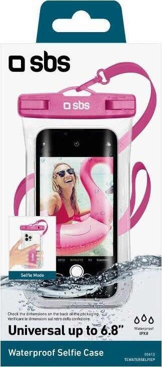 Etui SBS Wodoodporne 6.8 Pink standard