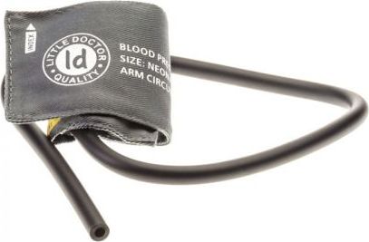 Little Doctor Mankiet dla noworodków do ciśnieniomierzy 1-wężykowy Little Doctor LD-C1N 7-12 cm, bawełna, bez relingu