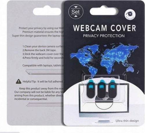 ER4 ZAŚLEPKA KAMERY ZASŁONA KAMERKI LAPTOP TABLET 3SZT