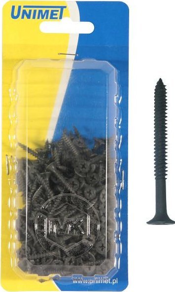 UN WKRĘT GIPS METAL FOSFATYZOWANY 3.5*25MM OP-200SZT