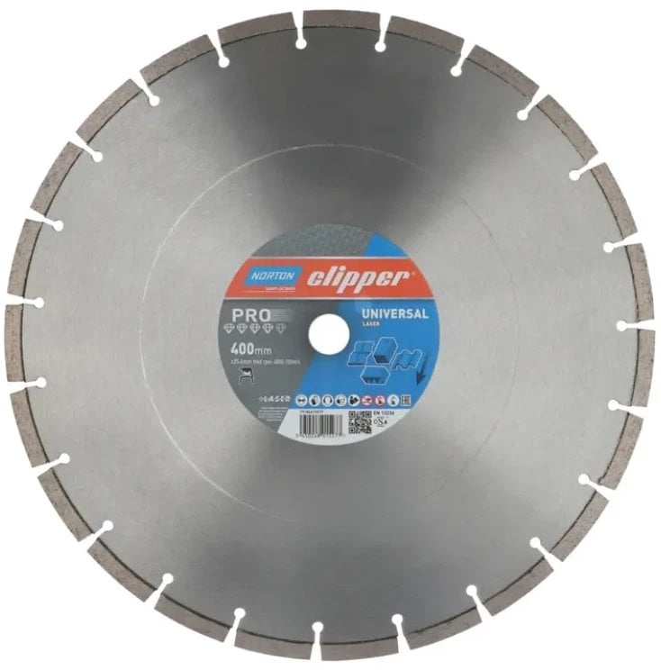 NORTON TARCZA D.UNIVERSAL 400mm CLIPPER PRO UNIVERSAL LASER