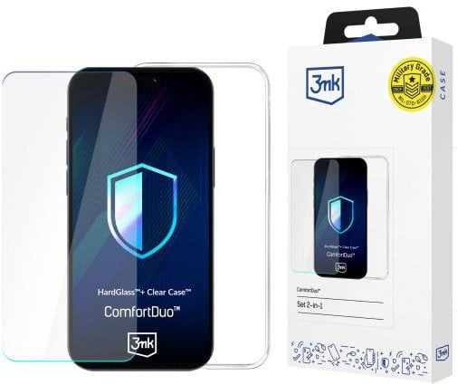 3MK ComfortDuo Clear kit for Google Pixel 9 Pro XL