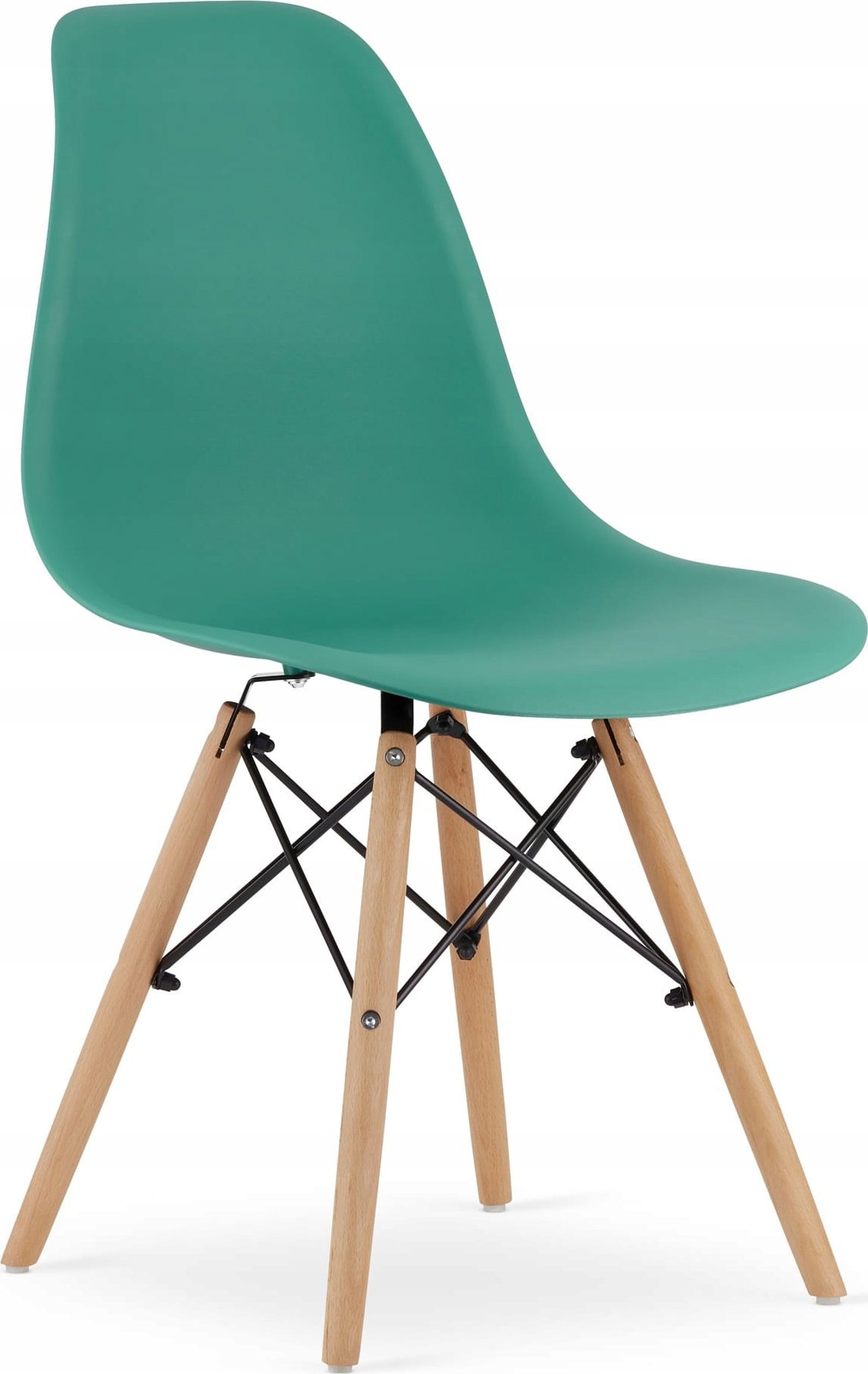 Leobert Krzesło OSAKA zielone / nogi naturalne x 1