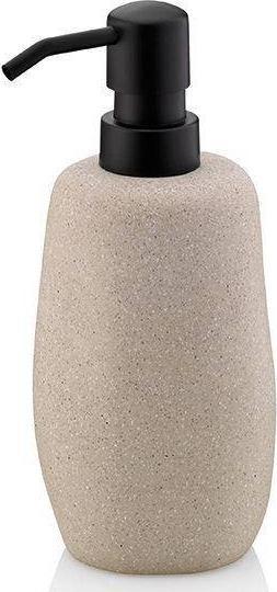 Dozownik do mydła Kela dozownik do mydła, cement, 0,2 l, śred. 7,5 x 18 cm, beżowy