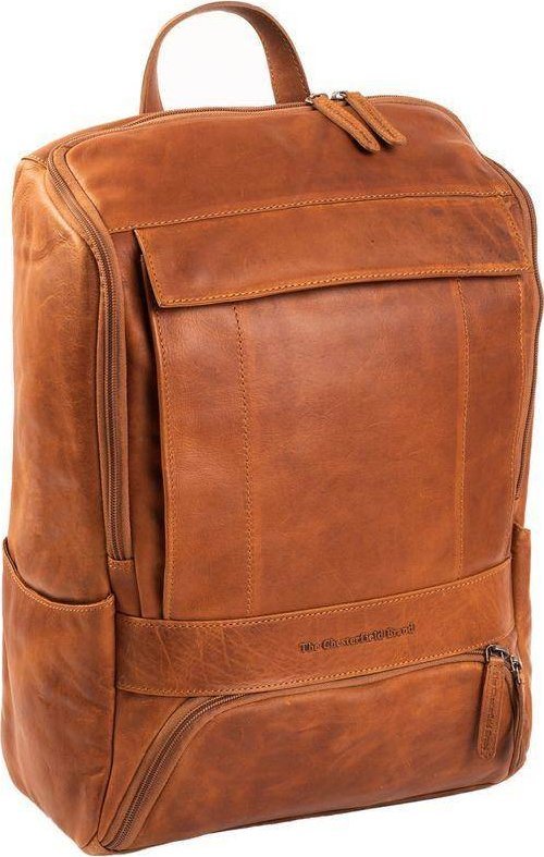 Plecak Kemer Plecak na na smartfon oraz laptop 15,4" Koniak