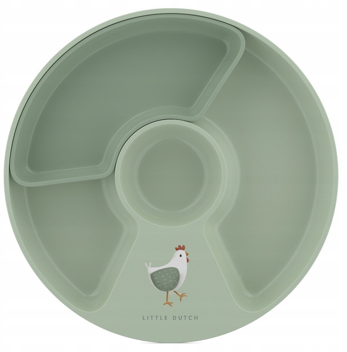 TALERZYK DZIECIĘCY DZIELONY MIO LITTLE FARM 108002565399