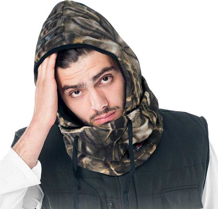 Reis Czhood - Czapka Kaptur Ochronny Z Kołnierzem Moro