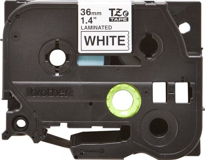 Tusz Brother Tapes TZe261CIV 36mm white/black - TZE261CIV