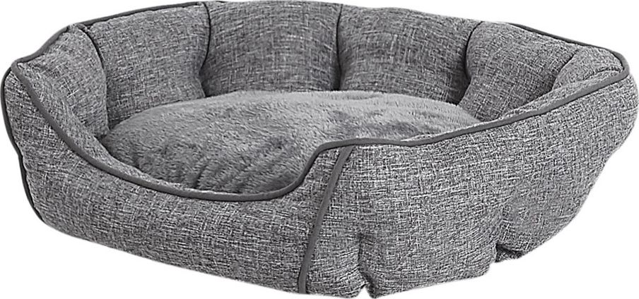 Beliani Legowisko dla psa szare 65 x 50 cm CANDIR