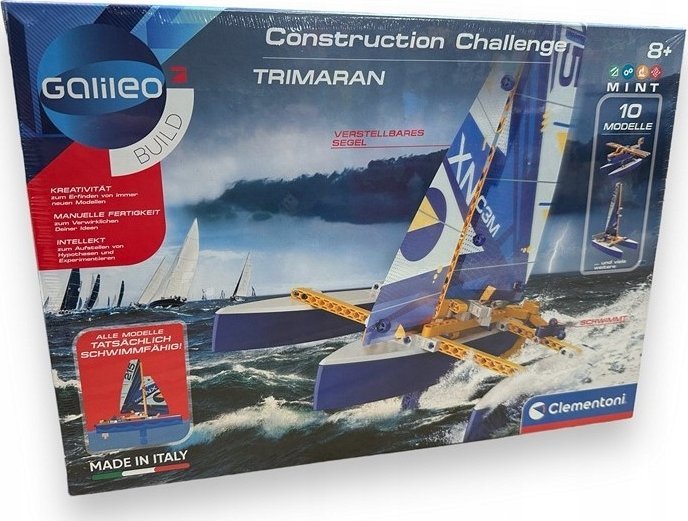 Clementoni klocki Galileo Construction Trimaran