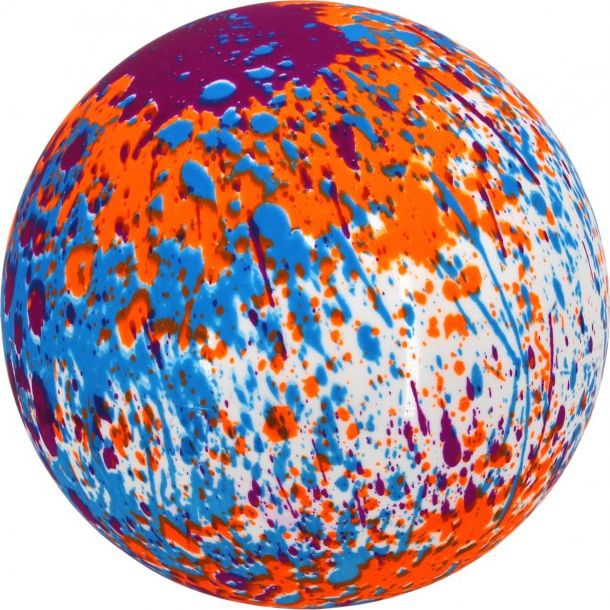 Enero Piłka gumowa dla dzieci kolorowa 15cm Enero