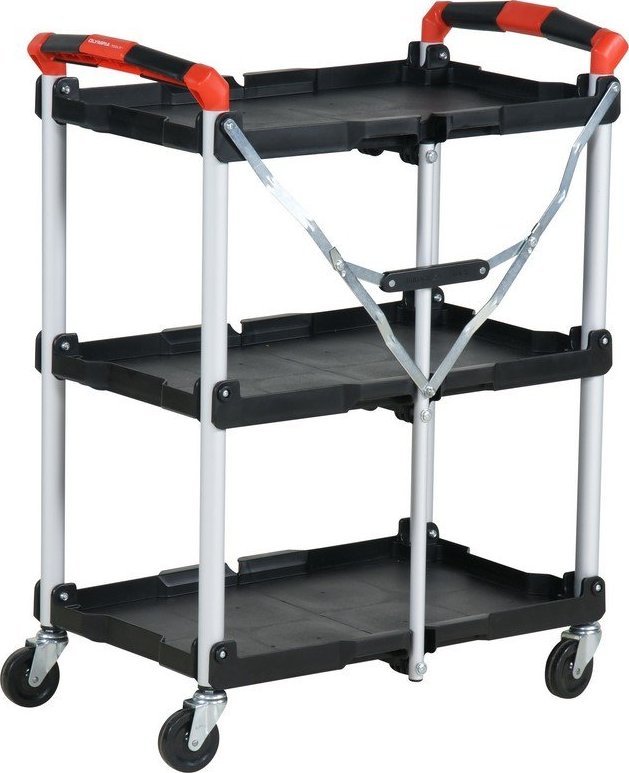 Swedmach Wózek platformowy półkowy. Wym: 660x430x1070mm