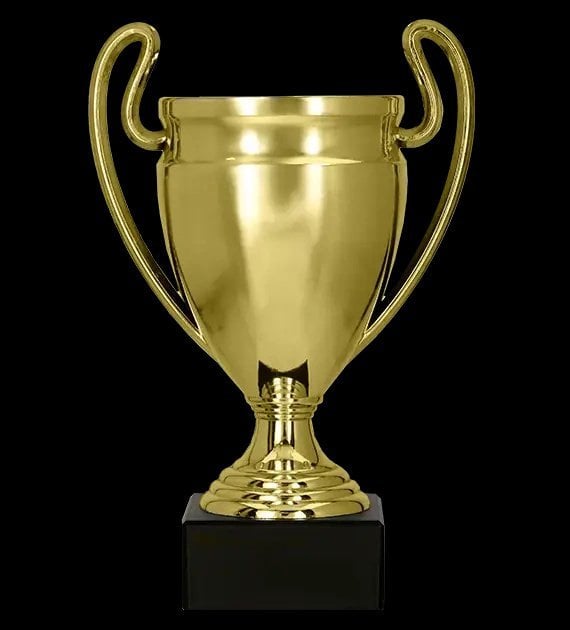 Victoria Sport Puchar plastikowy złoty