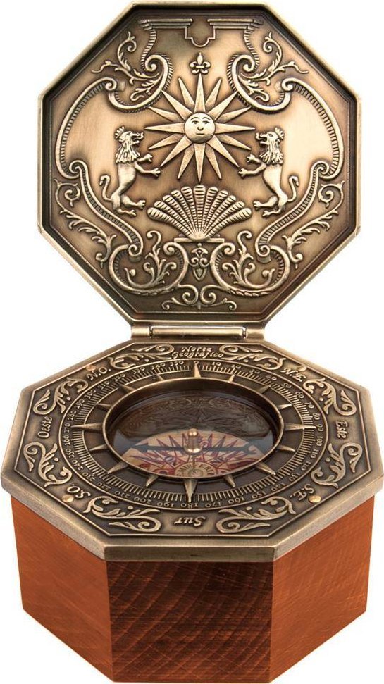 Upominkarnia Ekskluzywny kompas magnetyczny - system cardan - H44