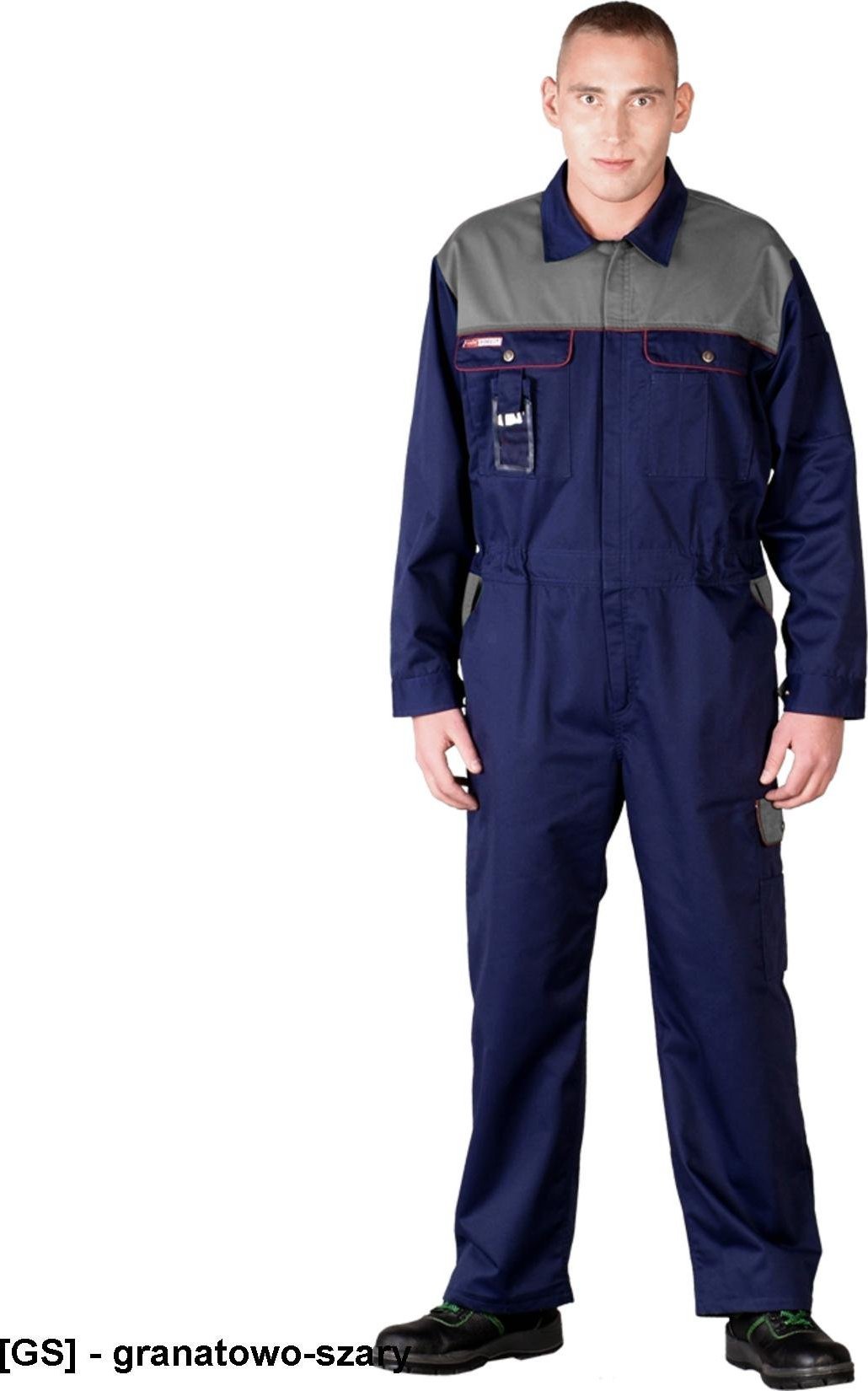 R.E.I.S. KF - odzież ochronna kombinezon - granatowo-szary 62