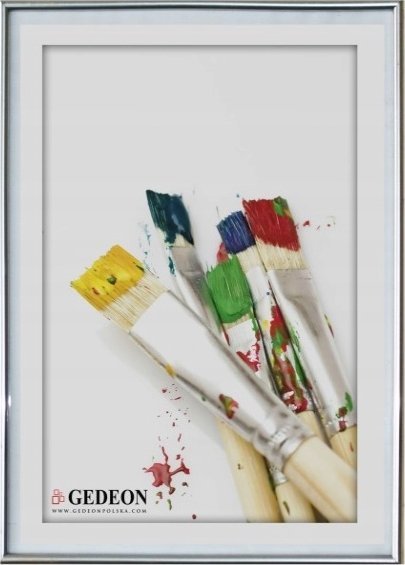 Ramka GEDEON Rėmelis GED 70x100 plast EASY sidabras | 8mm