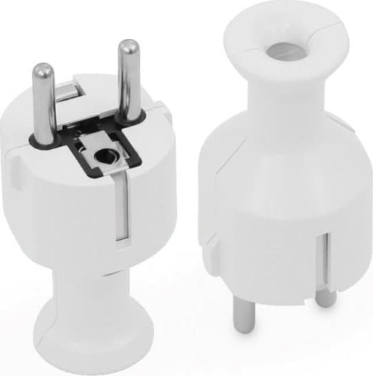 Montis Wtyczka prosta rozbieralna WT-40 biała Montis MT020-B Produkt POLSKI